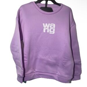 Alexander Wang Lavender Crew Neck Sweater